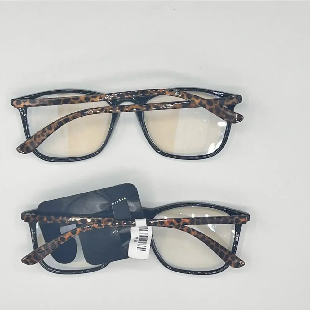 Cute and Trendy Two Pack Blue Light Glass